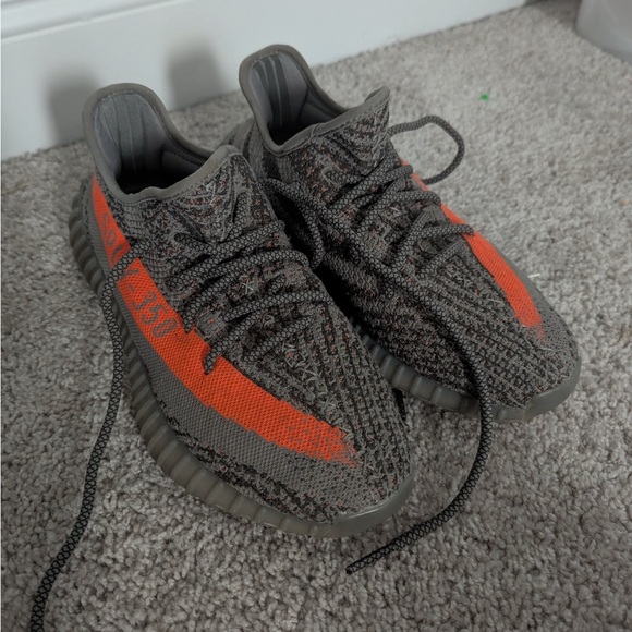 adidas Yeezy Boost 350 V2 - Gray and Orange